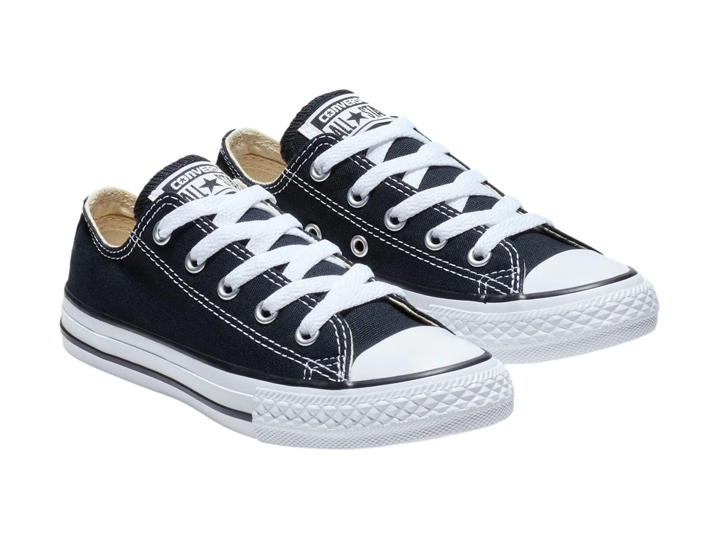 Tenis Converse Basic Negro Para Niño
