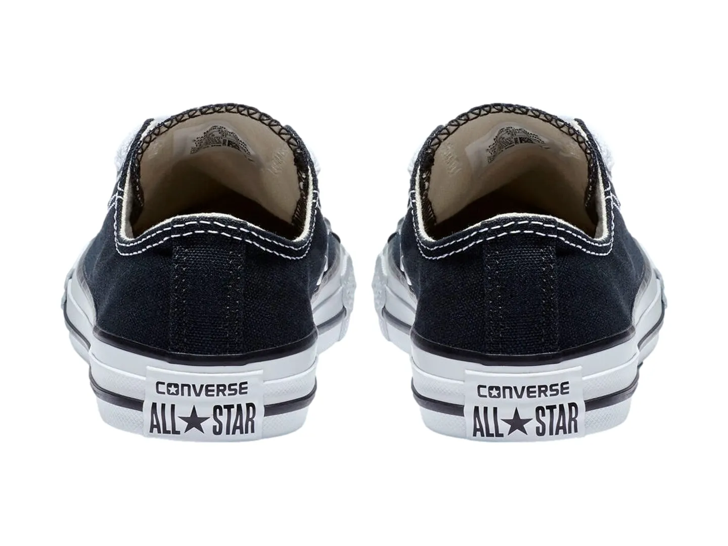 Tenis Converse Basic Negro Para Niño