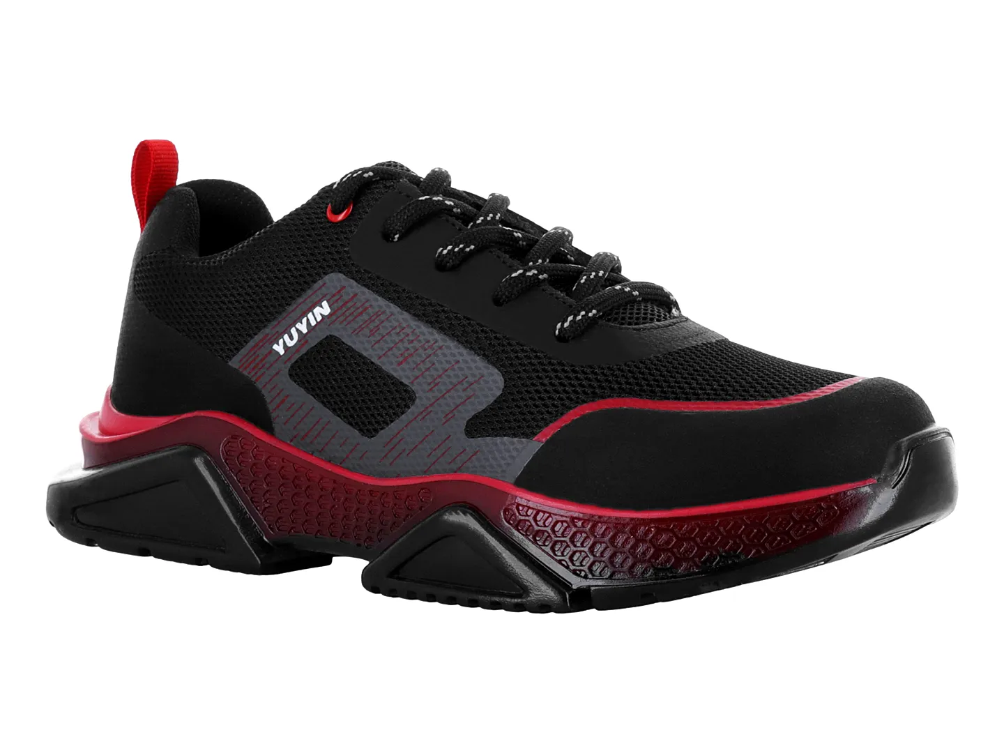 Tenis Yuyin 23151 Negro Para Niño