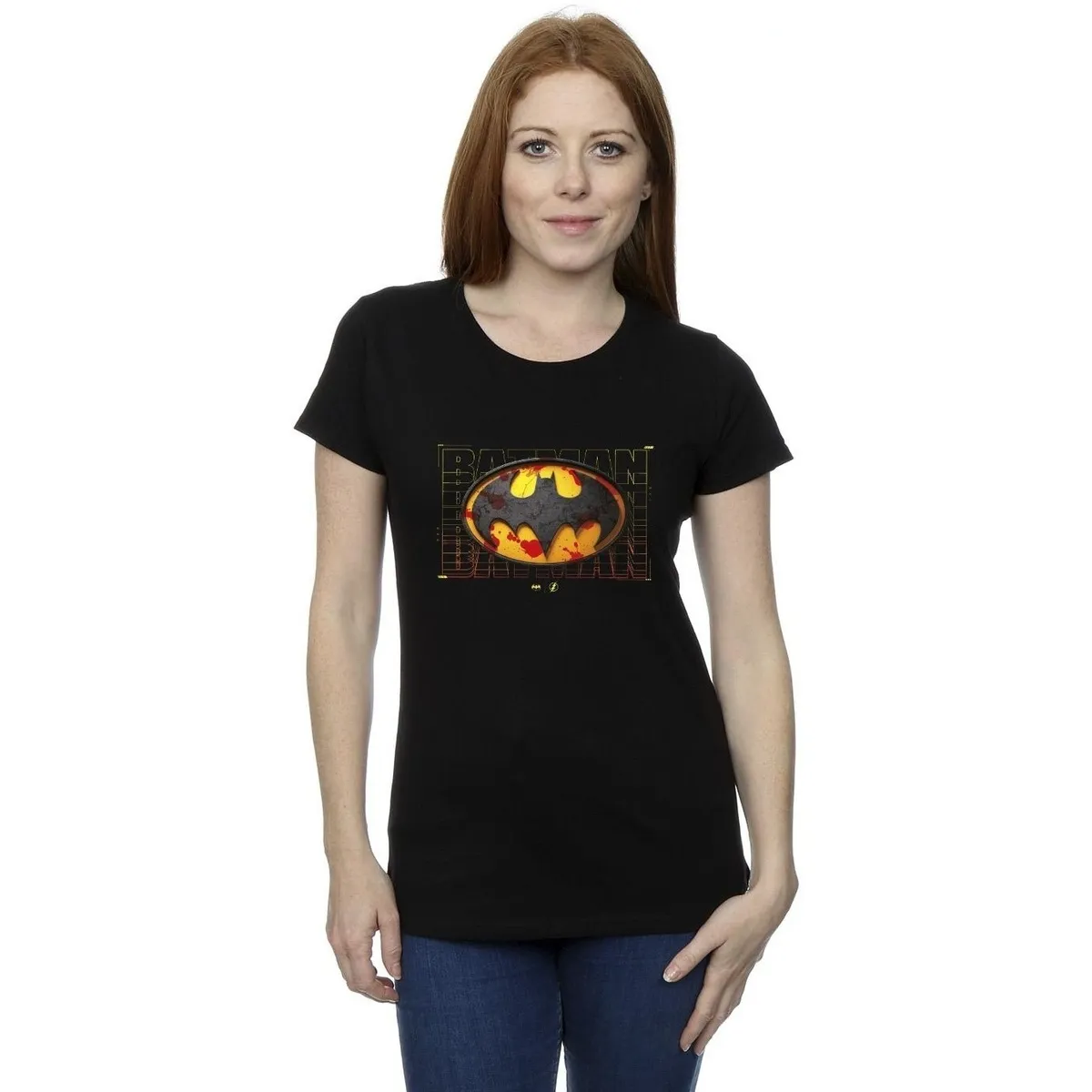 The Flash Batman Red Splatter
