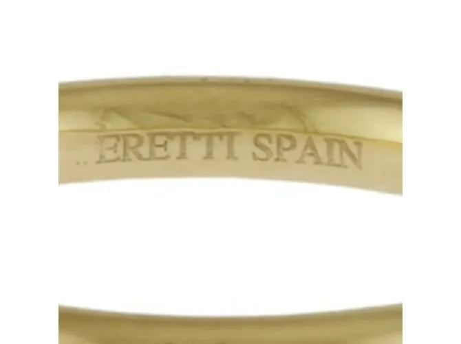 Tiffany & Co Anillo Curvado Tiffany en Oro de 18K Dorado 