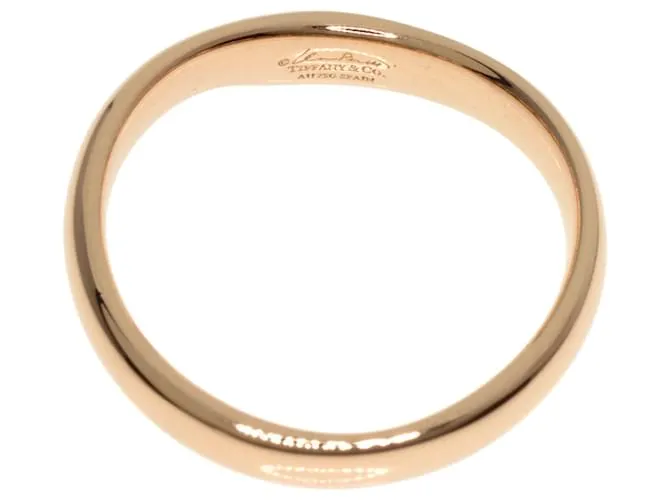Tiffany & Co Anillo de diamante 5P Tiffany Elsa Peretti Dorado 