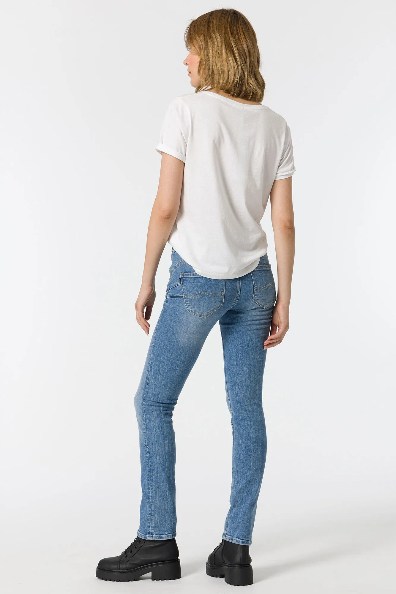 Tiffosi Jeans Slim Tiro Alto