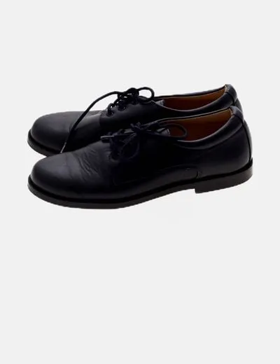 TIZZAS Zapato azul acordonado