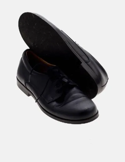 TIZZAS Zapato azul acordonado