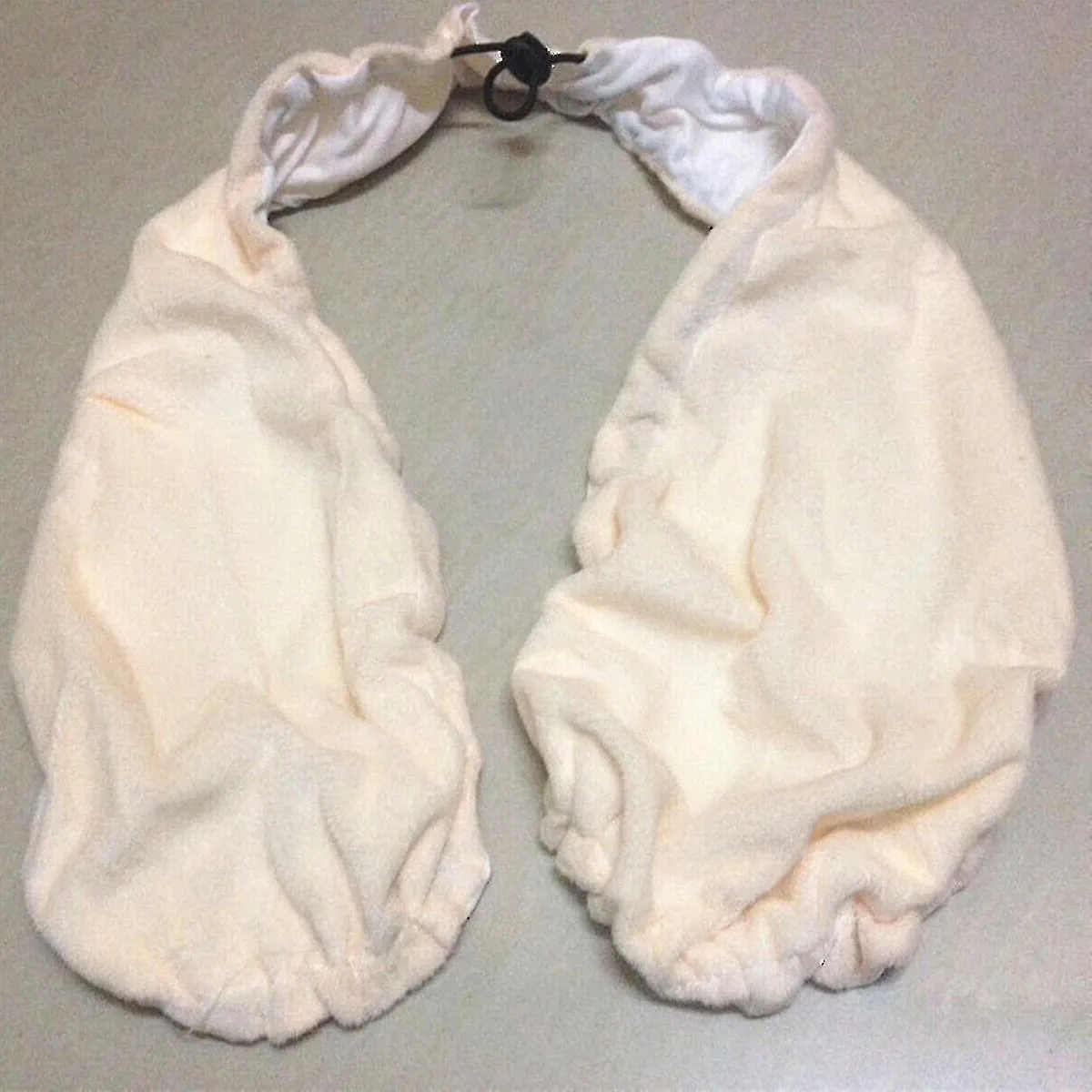 Toalla Tata para mujer Bras Crop Neck Wrap Lencería Terciopelo sólido Poliéster