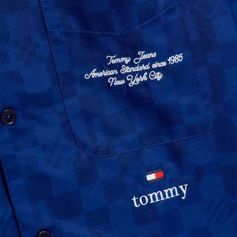 Tommy Jeans Flag Checkerboard Shirt DM0DM16507C9I