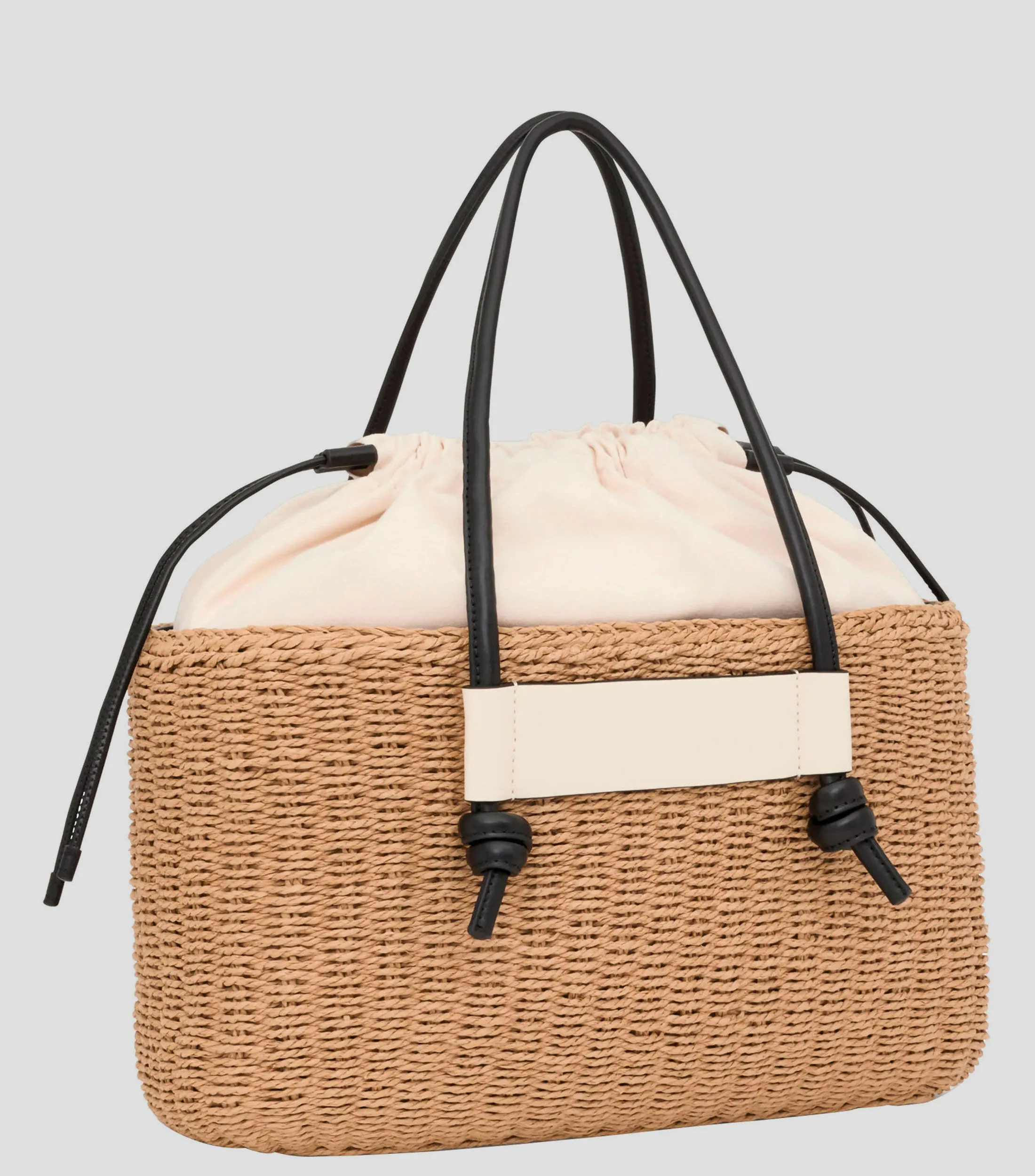 Tous Bolso crossbody grande negro Scoubidou Mujer