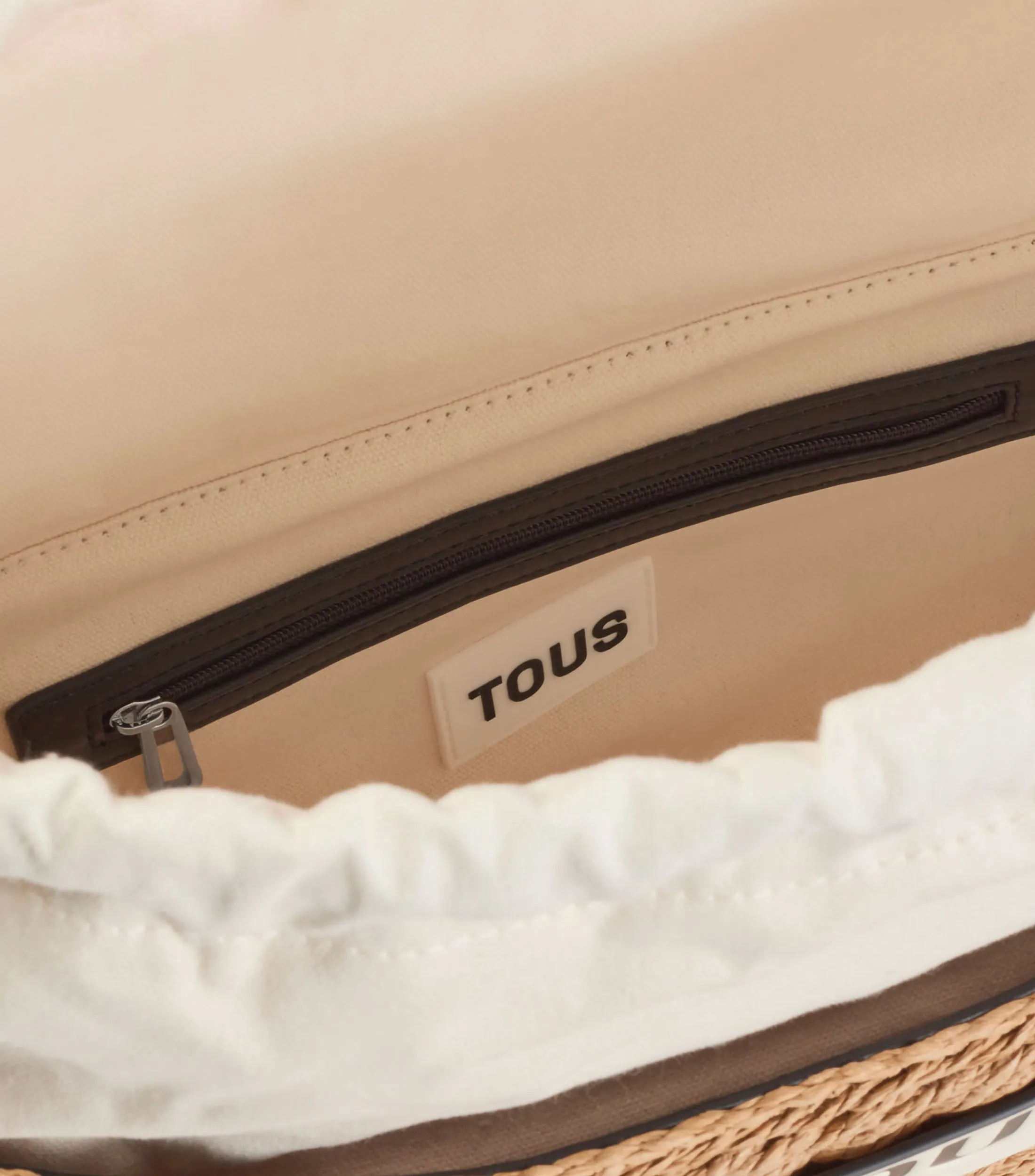 Tous Bolso crossbody grande negro Scoubidou Mujer
