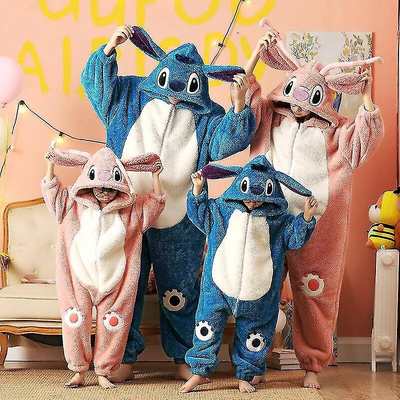 TRAJE PADREHIJO PIJAMAS MONOS MUJERES HOMBRES ROPA DE DORMIR SUDADERAS CON CAPUCHA UNISEX INVIERNO ESPROSAR PIJAMA ONESIE DIBUJ