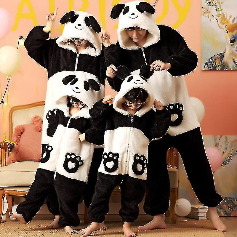 TRAJE PADREHIJO PIJAMAS MONOS MUJERES HOMBRES ROPA DE DORMIR SUDADERAS CON CAPUCHA UNISEX INVIERNO ESPROSAR PIJAMA ONESIE DIBUJ