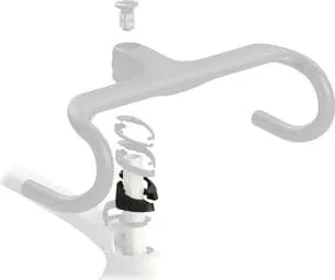 TREK PIEZA DE AURICULARES TREK MADONE 9  PARTE SUPERIOR DE DOS PIEZAS NEGRA