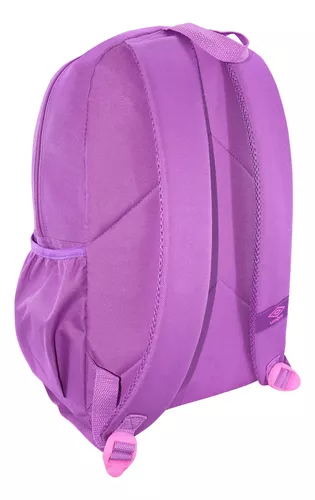 Umbro Mochila Escolar Diseño Sport Bolsa Frente Mujer 90582 Color Morado
