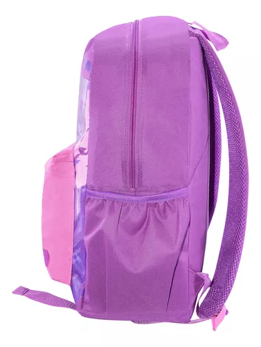 Umbro Mochila Escolar Diseño Sport Bolsa Frente Mujer 90582 Color Morado