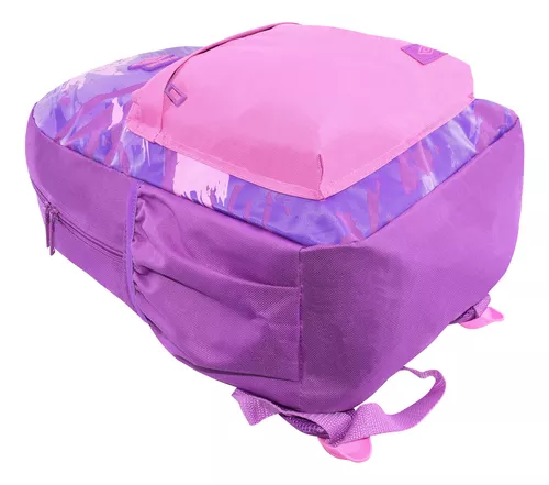 Umbro Mochila Escolar Diseño Sport Bolsa Frente Mujer 90582 Color Morado