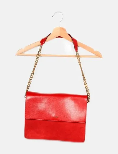 Uterqüe Bolso rojo combinado