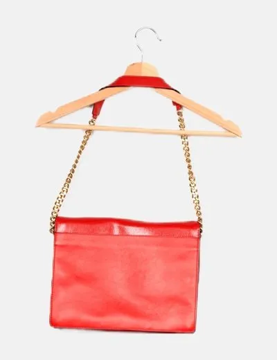 Uterqüe Bolso rojo combinado