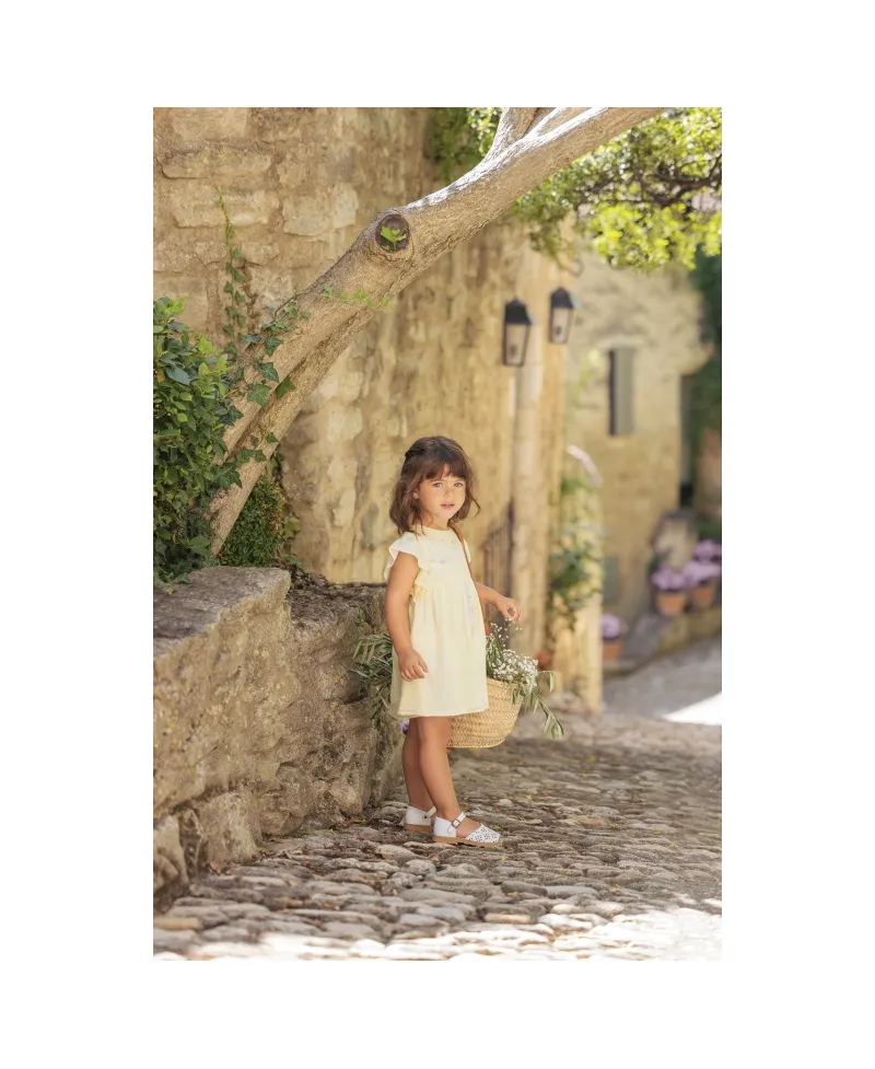 Vestido Bebé Niña TARTINE ET CHOCOLAT Mimosa Bordado