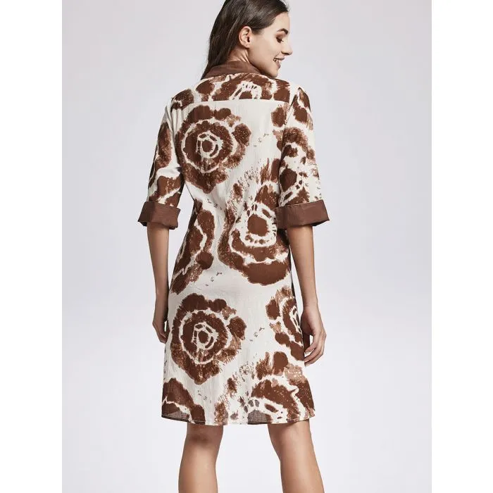 Vestido camisero David Madeira DB24017
