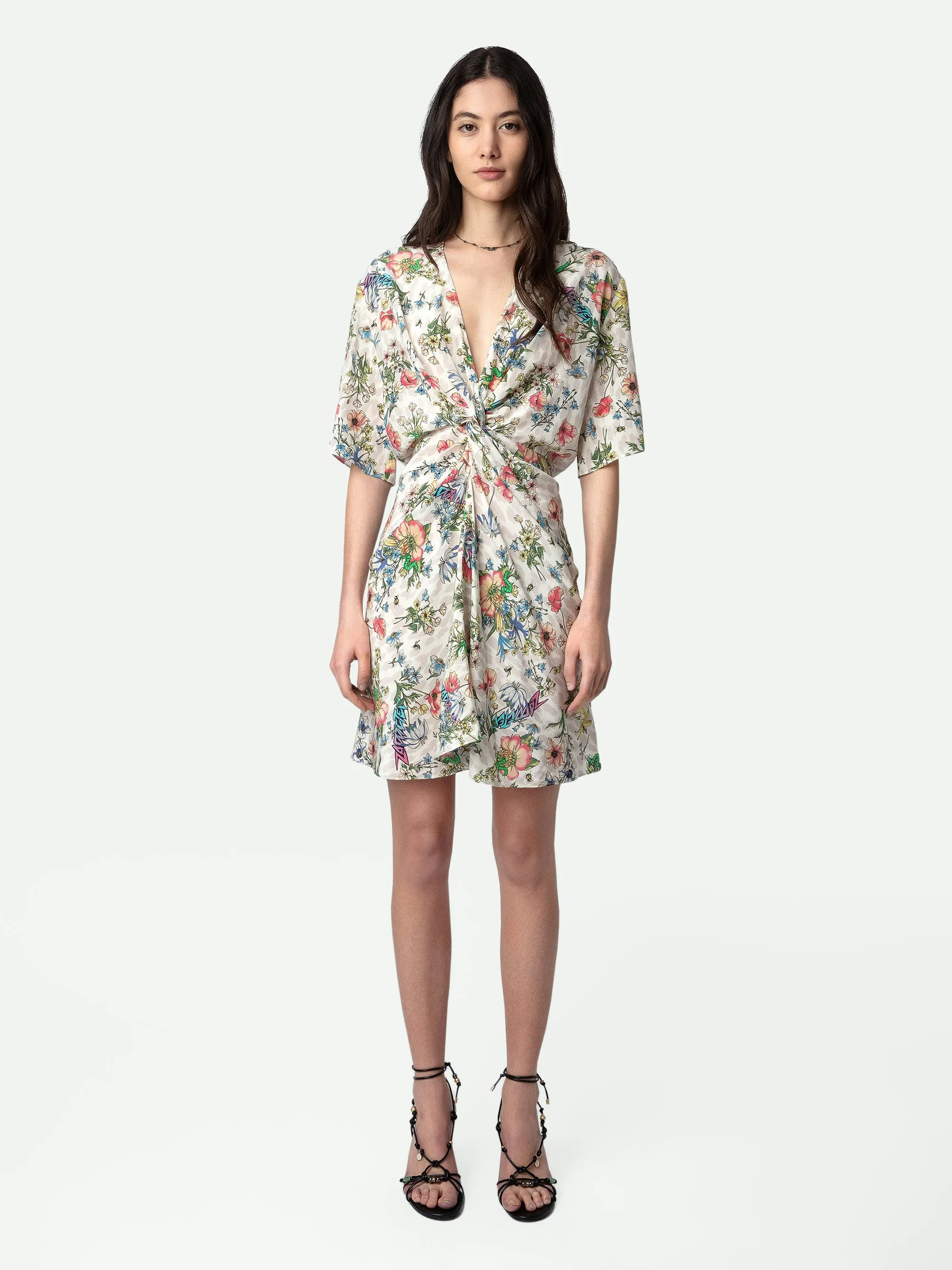 Vestido de Seda Rozom