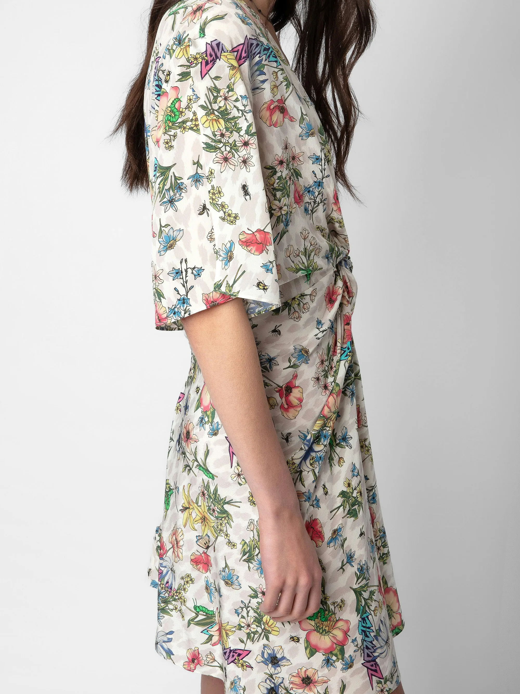 Vestido de Seda Rozom