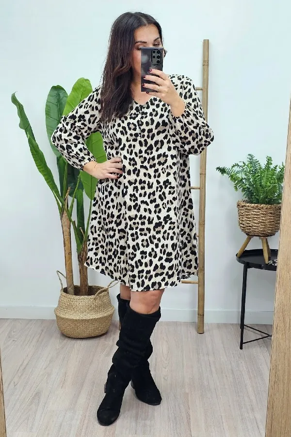Vestido Leo Evase