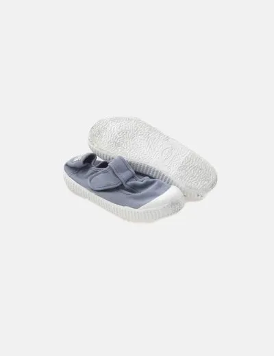Victoria Zapato azul velcro