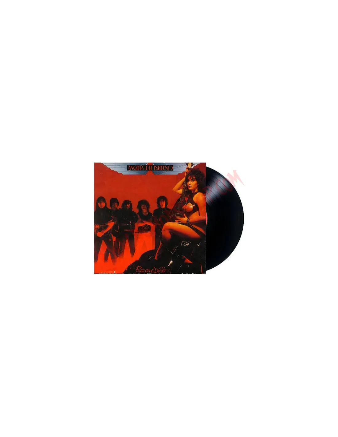 VINILO LP ANGELES DEL INFIERNO  PACTO CON EL DIABLO