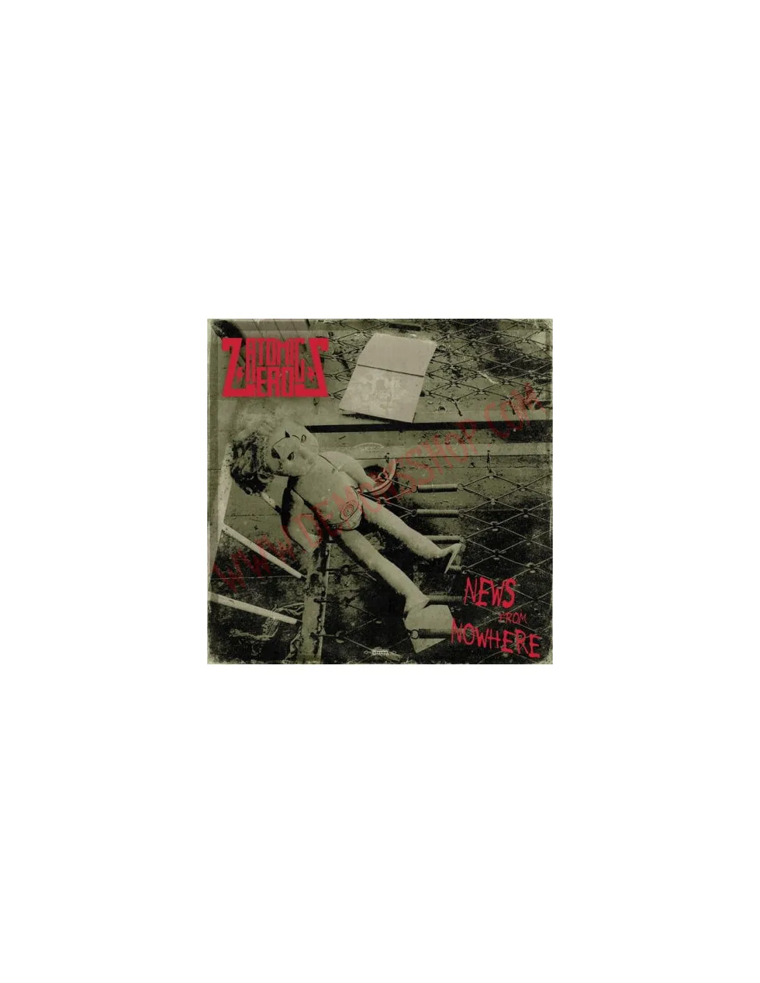 VINILO LP ATOMIC ZEROS  NEWS FROM NOWHERE
