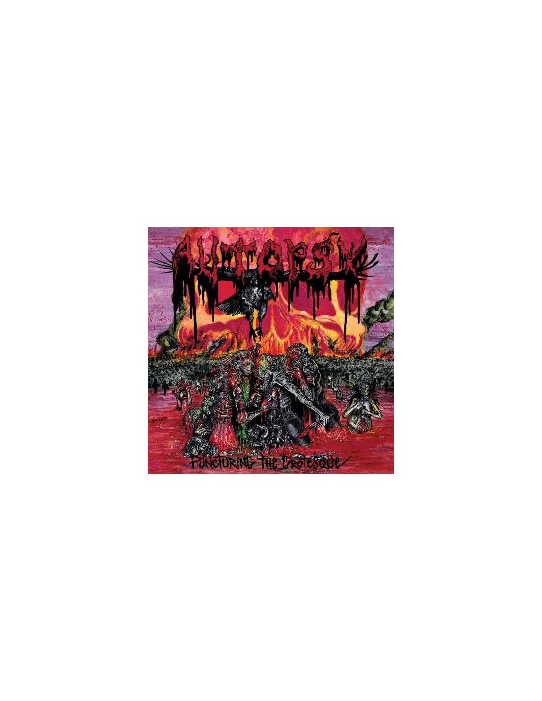Vinilo LP Autopsy ‎– Puncturing The Grotesque