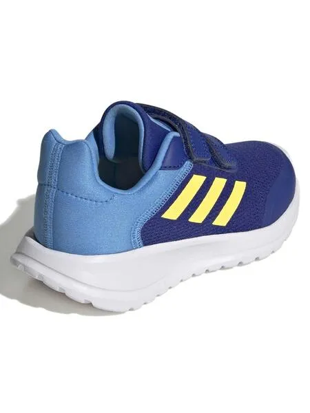 Zapatilla Adidas Tensaur Run Azul/Naranja Jr