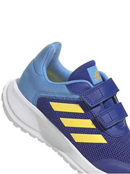 Zapatilla Adidas Tensaur Run Azul/Naranja Jr