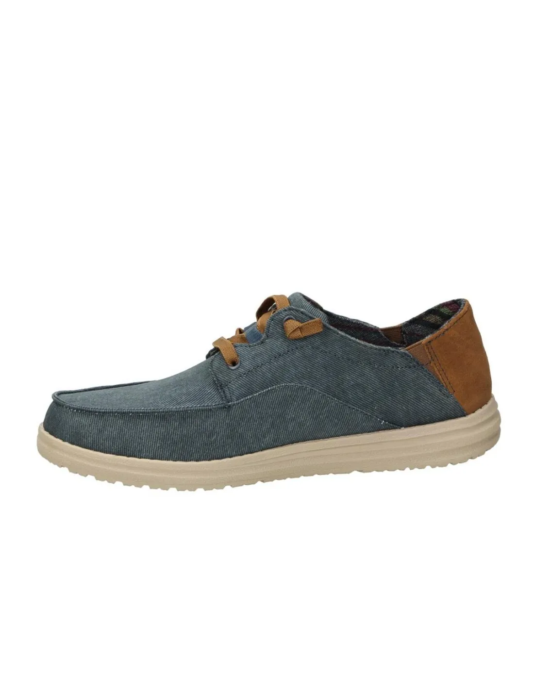 ZAPATILLA CASUAL HOMBRE SKECHERS 210116 AZUL MARINO