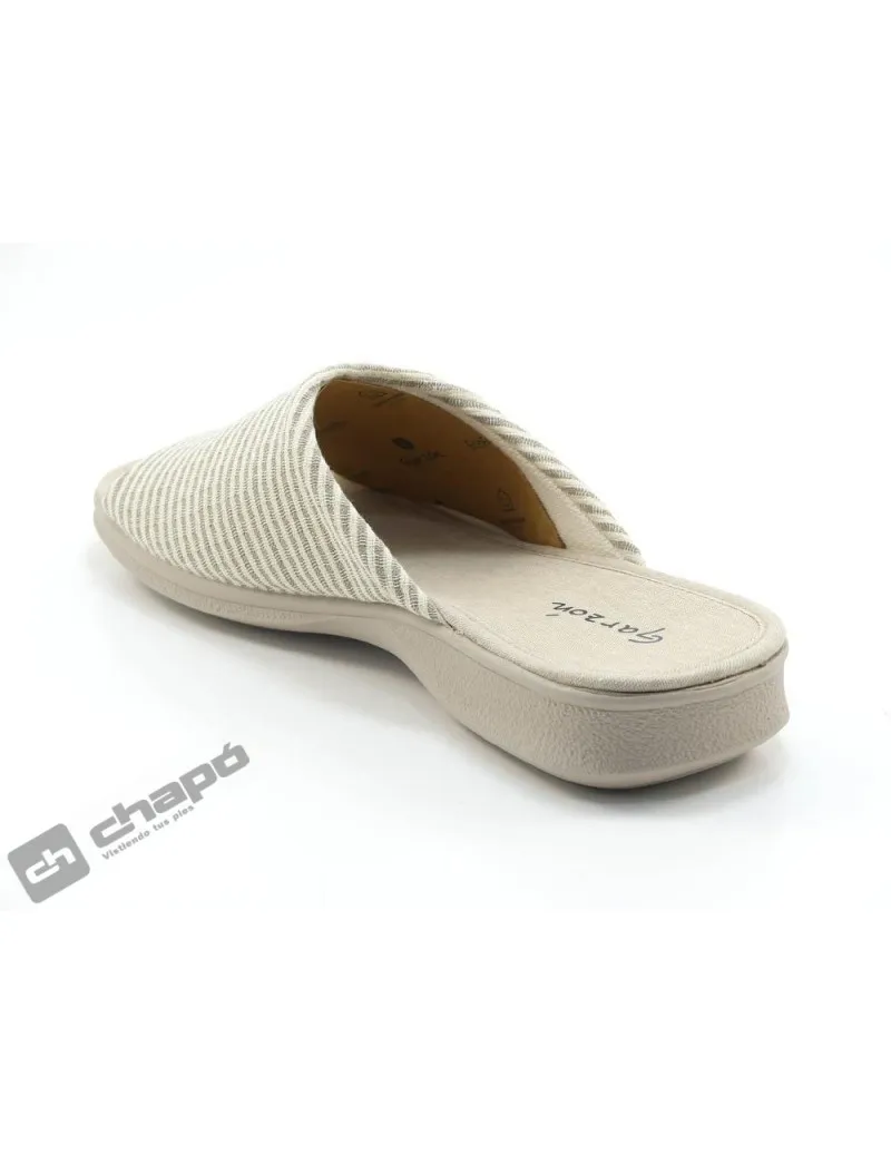 Zapatilla De Casa Beig GarzÓn Zapatillas 2531.089