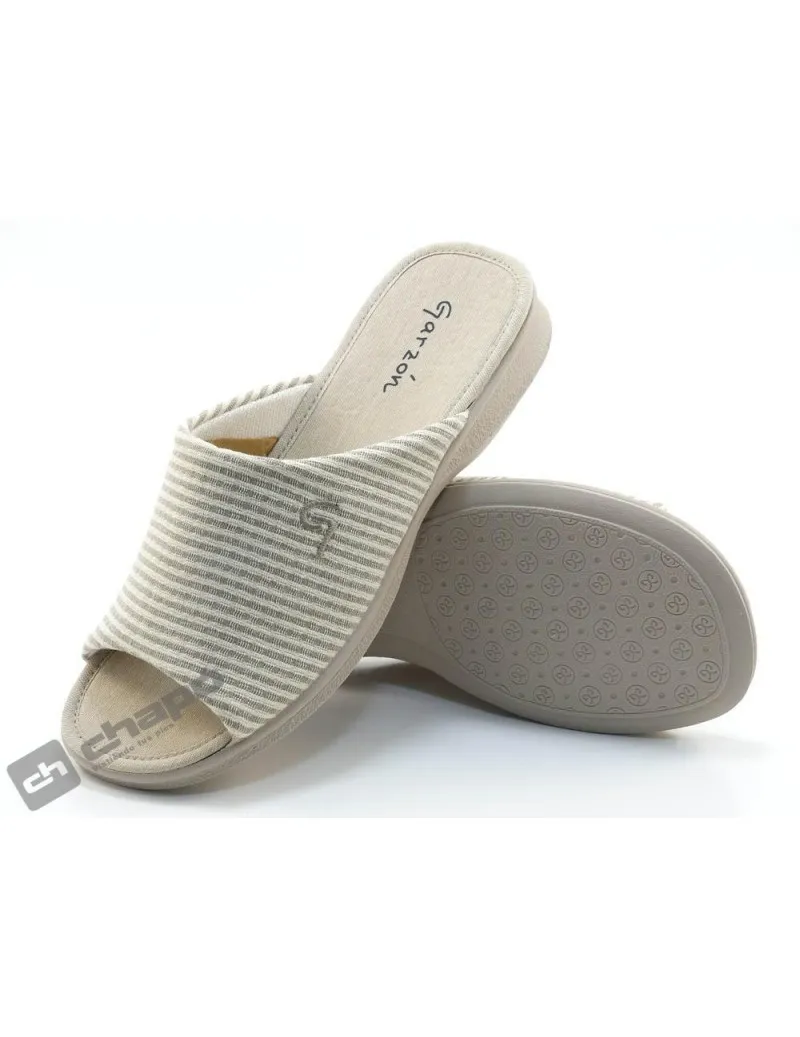Zapatilla De Casa Beig GarzÓn Zapatillas 2531.089