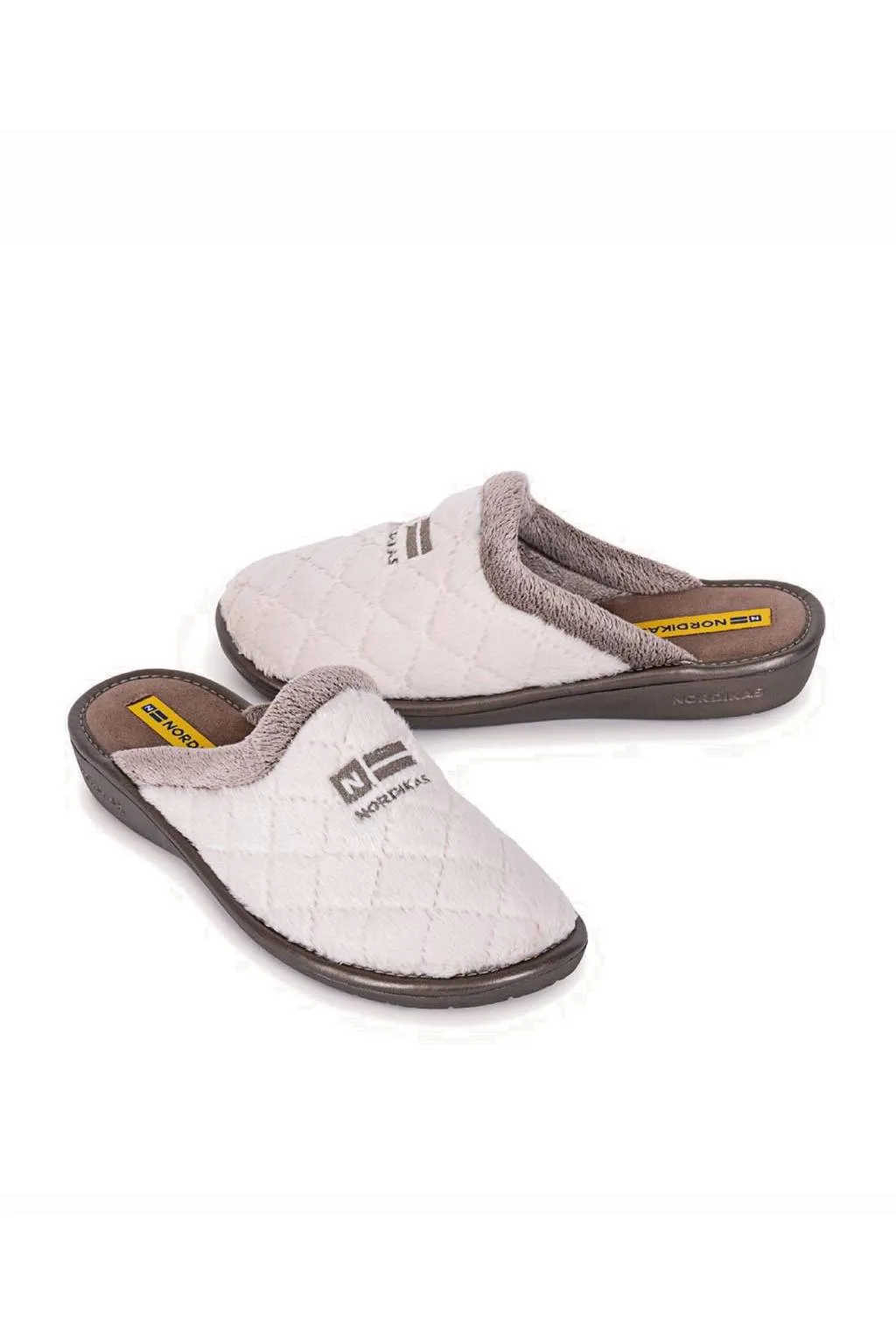 ZAPATILLA DE CASA MUJER NORDIKAS 238O/8 ALPINO BEIGE