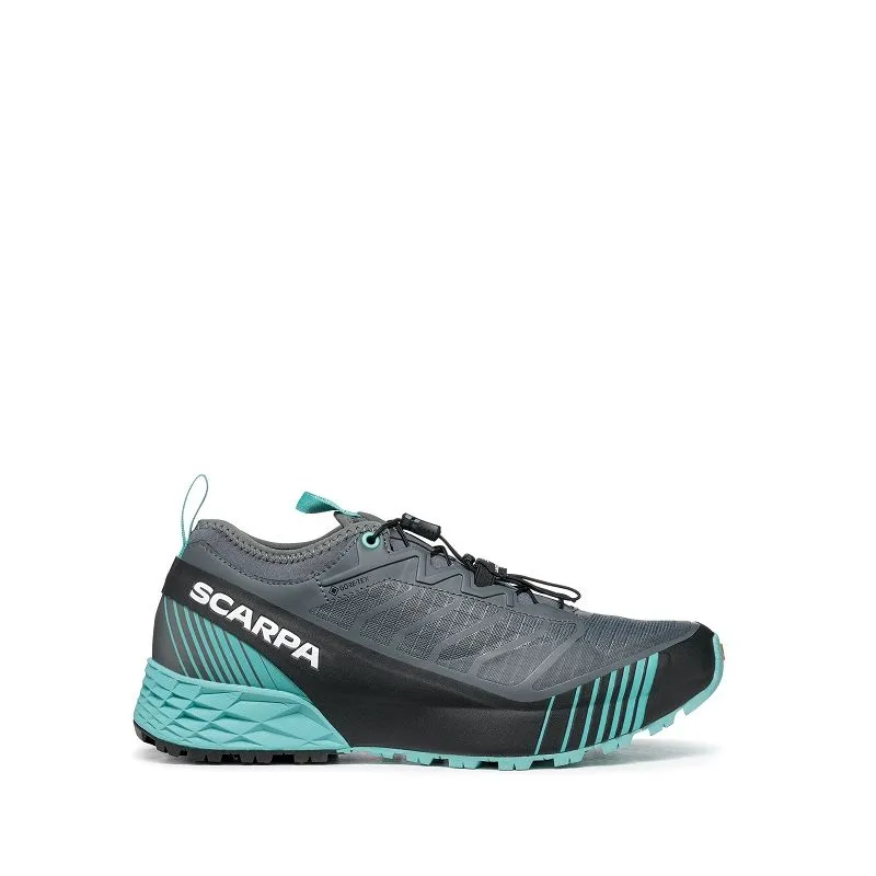 ZAPATILLA DE TRAIL SCARPA RIBELLE RUN GORETEX (AZUL ANTRACITA) MUJER
