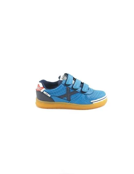 Zapatilla Fútbol Sala  Munich G3 Profit Azul