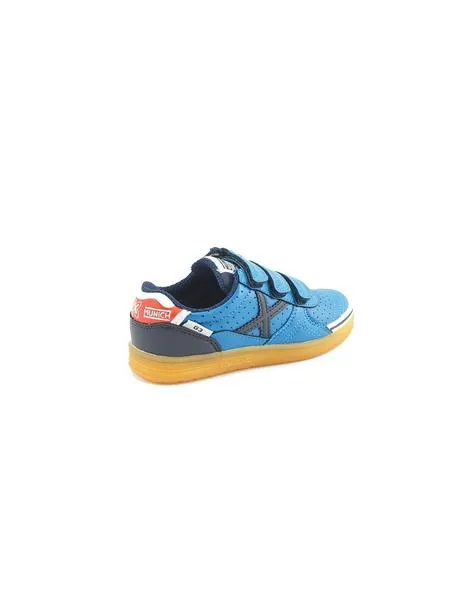 Zapatilla Fútbol Sala  Munich G3 Profit Azul