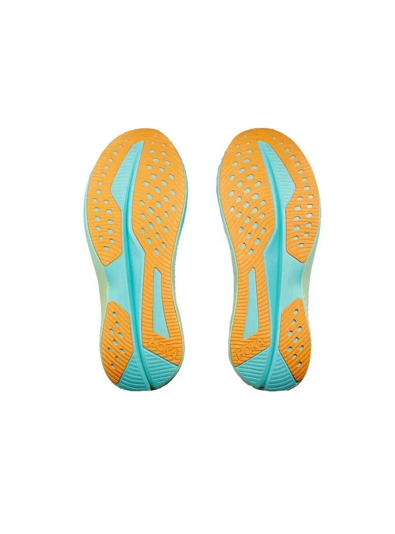 Zapatilla Hombre Hoka Mach 6 Azul/Verde
