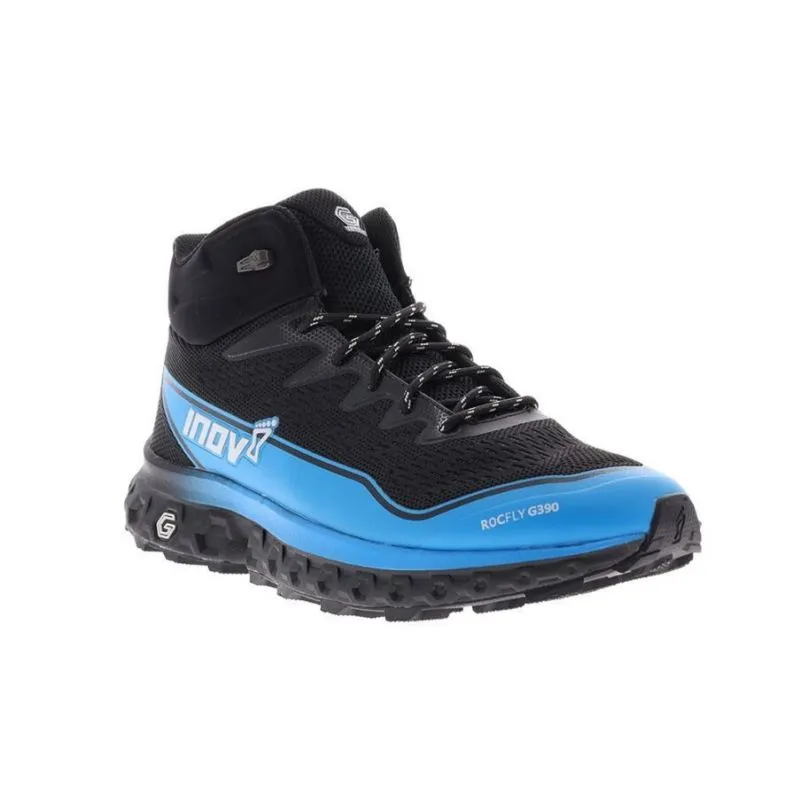 Zapatilla Inov8 Rocfly G 390 (Negro azul)