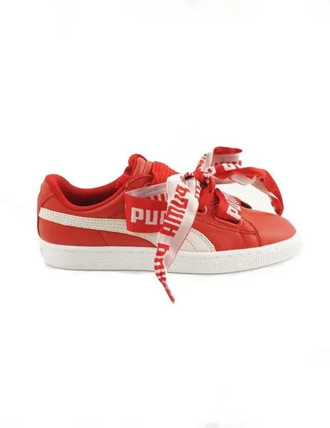 Zapatilla Moda  Puma Basket Rojo