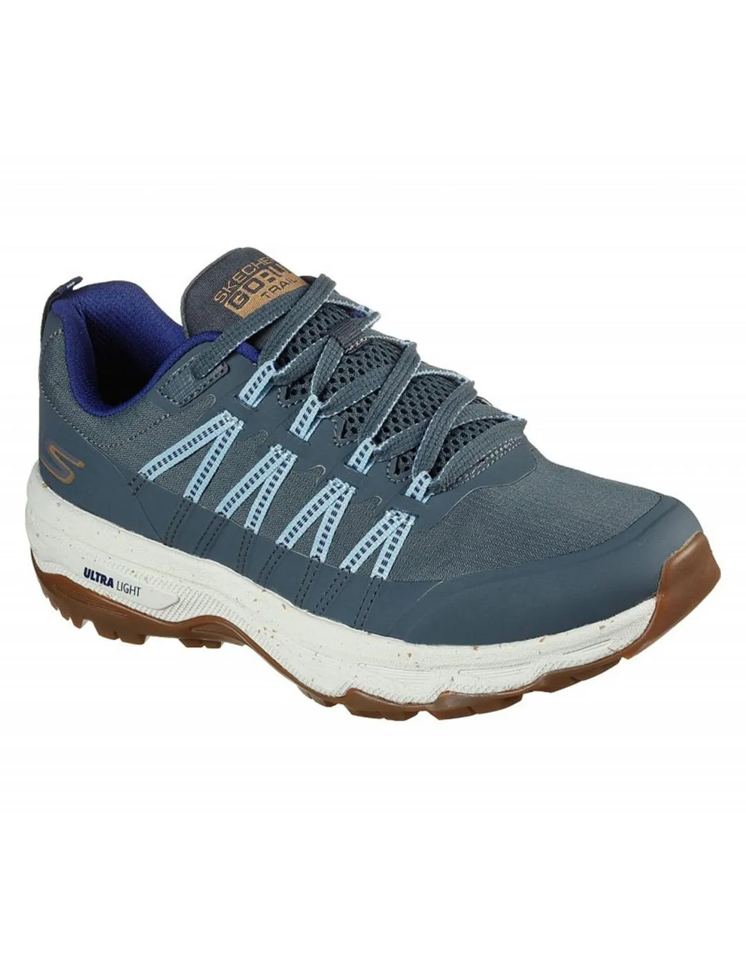 Zapatilla Mujer Skechers Go Run Trail Azul
