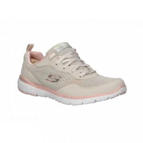 ZAPATILLA PARA MUJER  SKECHERS GO FORWARD BEIGE  13069 NTPK