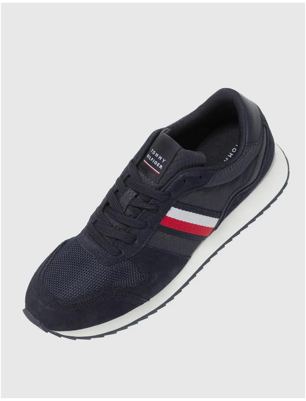 Zapatilla Tommy Hilfiger Runner Evo Mix Azul