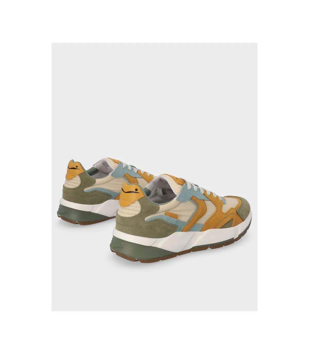 ZAPATILLA VOILE BLANCHE CLUB 19 ARMY GREENMUSTARDBEIGE