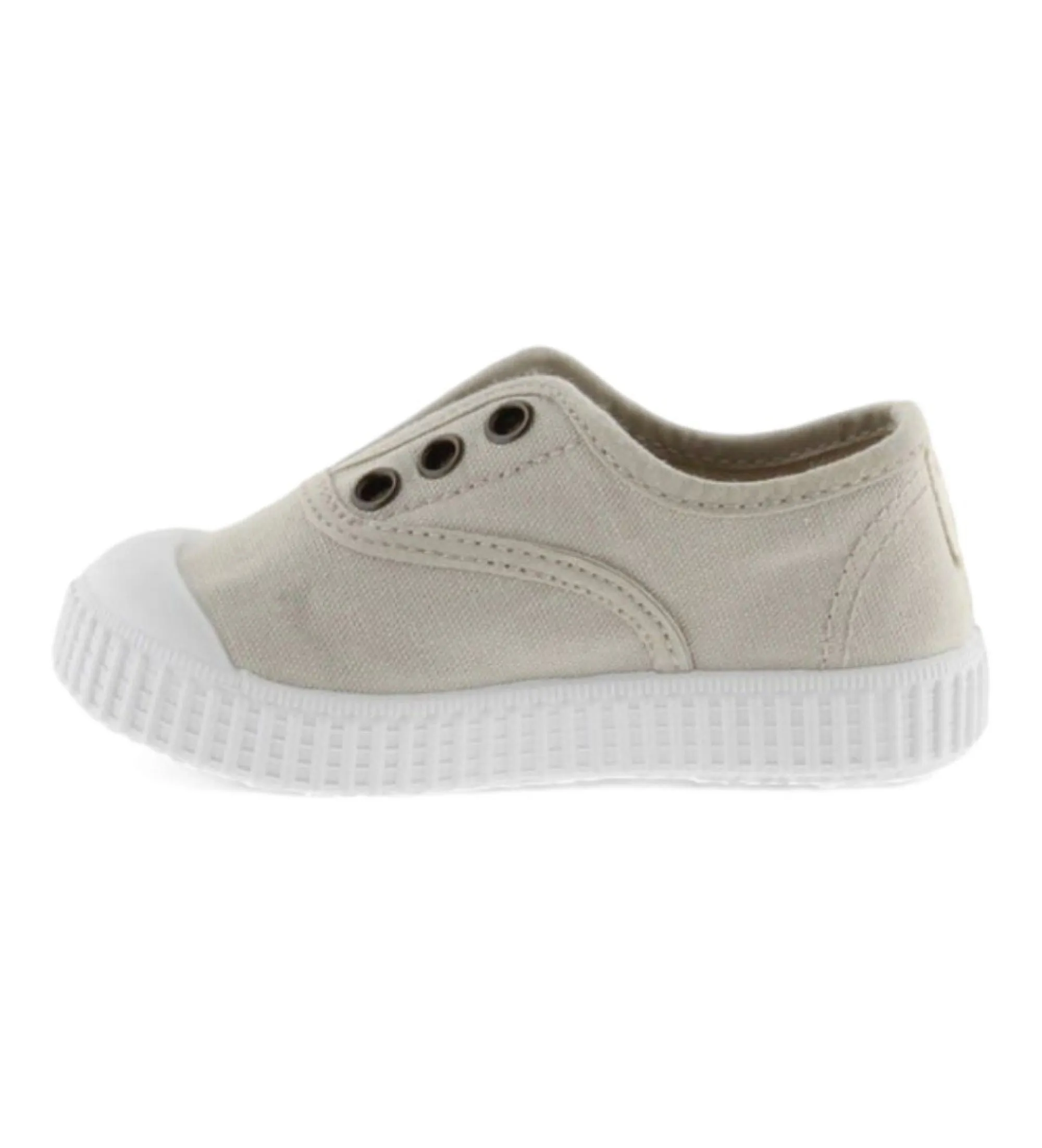 Zapatillas 1915 Inglesa beige, blanco roto