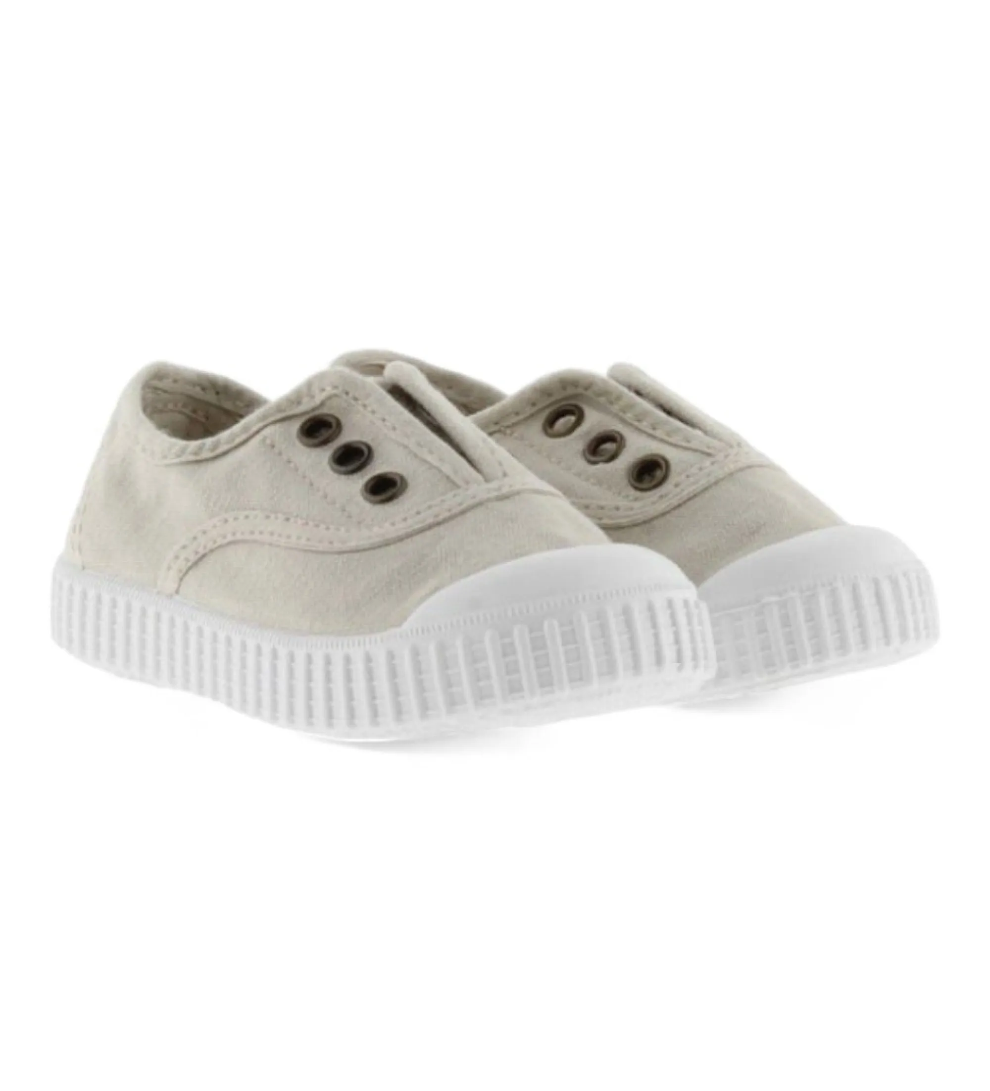 Zapatillas 1915 Inglesa beige, blanco roto