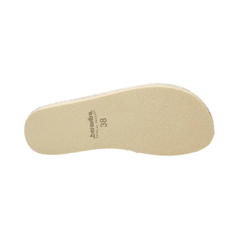 Zapatillas de casa de dedo para mujer de toalla, azul combinado con gris