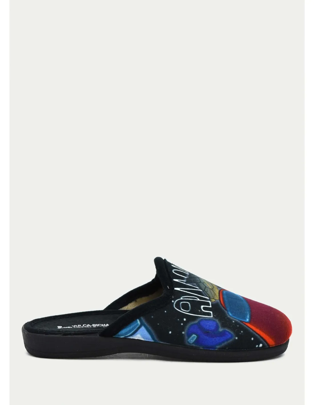 ZAPATILLAS DE CASA VULCABICHA 1903 NEGRO 
